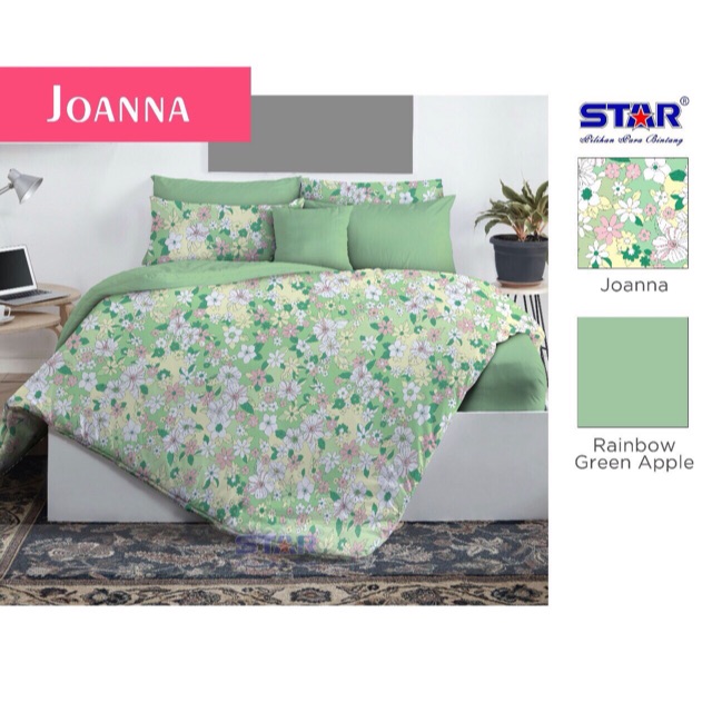 Kain Star eceran dan menerima tempahan bedcover dan sprei