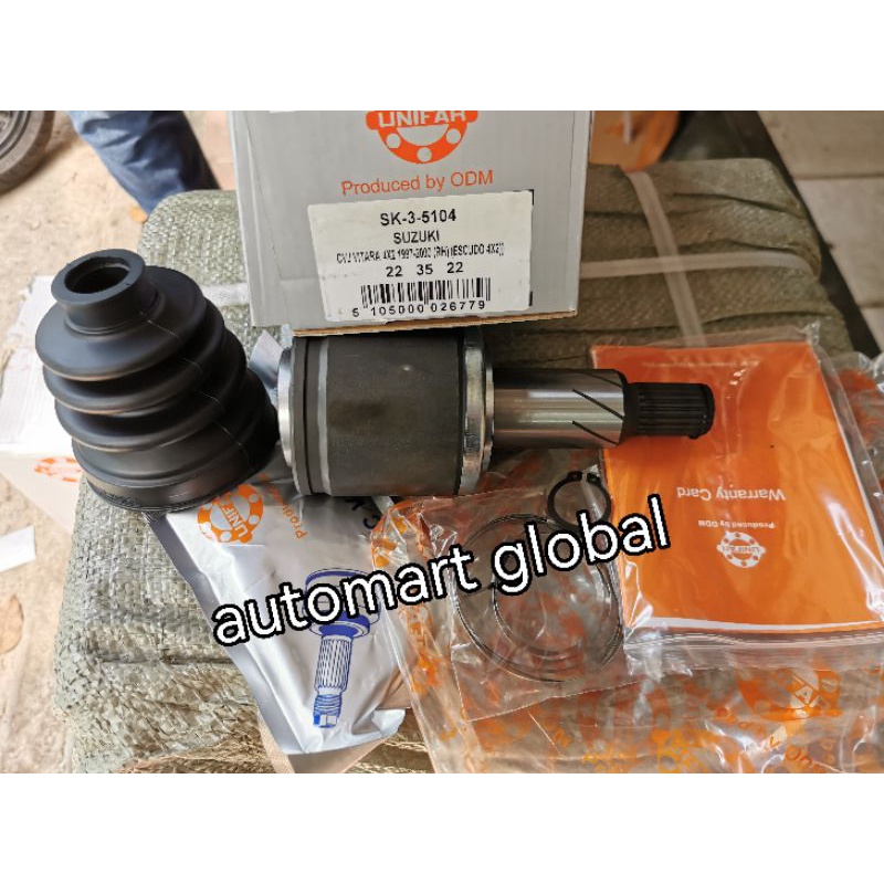cv joint dalam vitara escudo dalam kanan RH