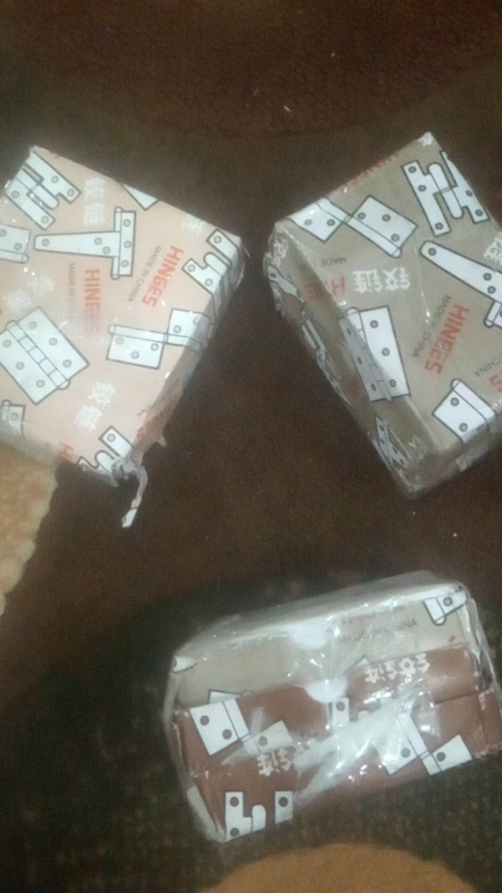 Engsel Tipis 3” 7.5 Cm Silver / Engsel Kupu 3 Inci 12 Pasang (24 Buah)