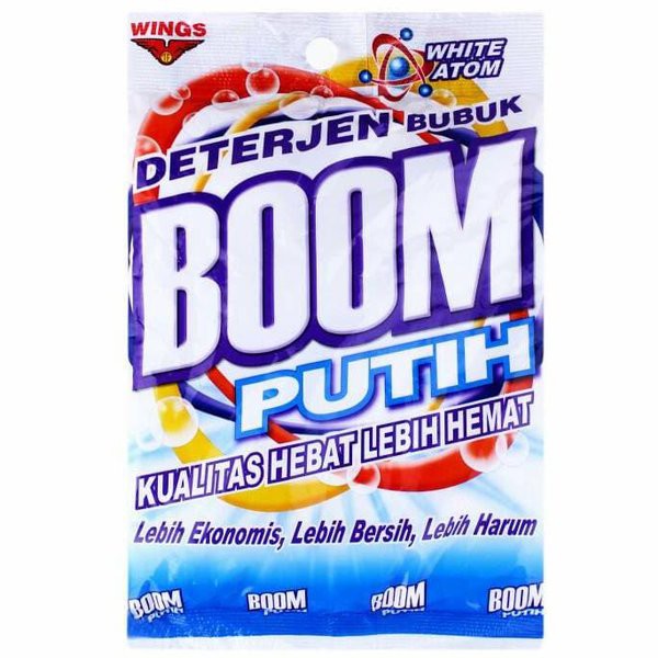 Detergent BOOM 305 Gr Original/ putih / Deterjen / Sabun cuci baju