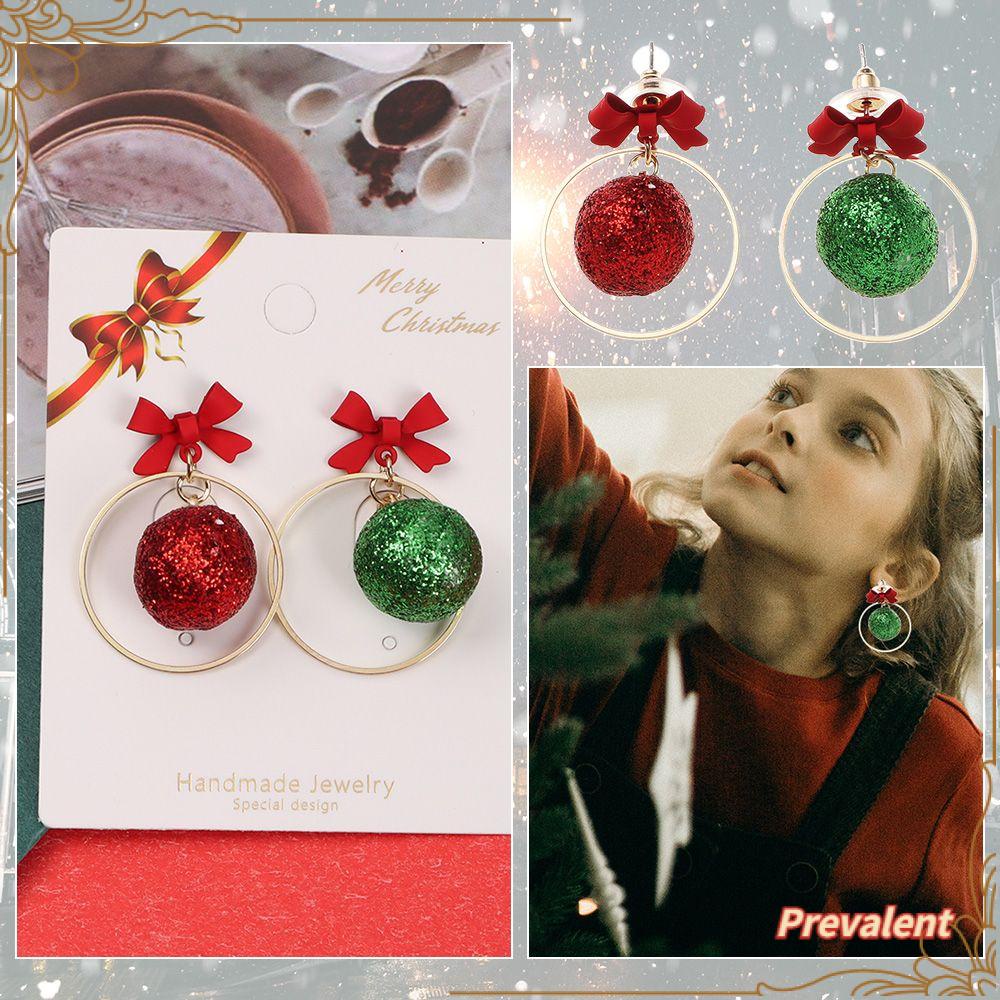 1 Pasang Anting Hoop Liontin Besar Warna-Warni Untuk Wanita