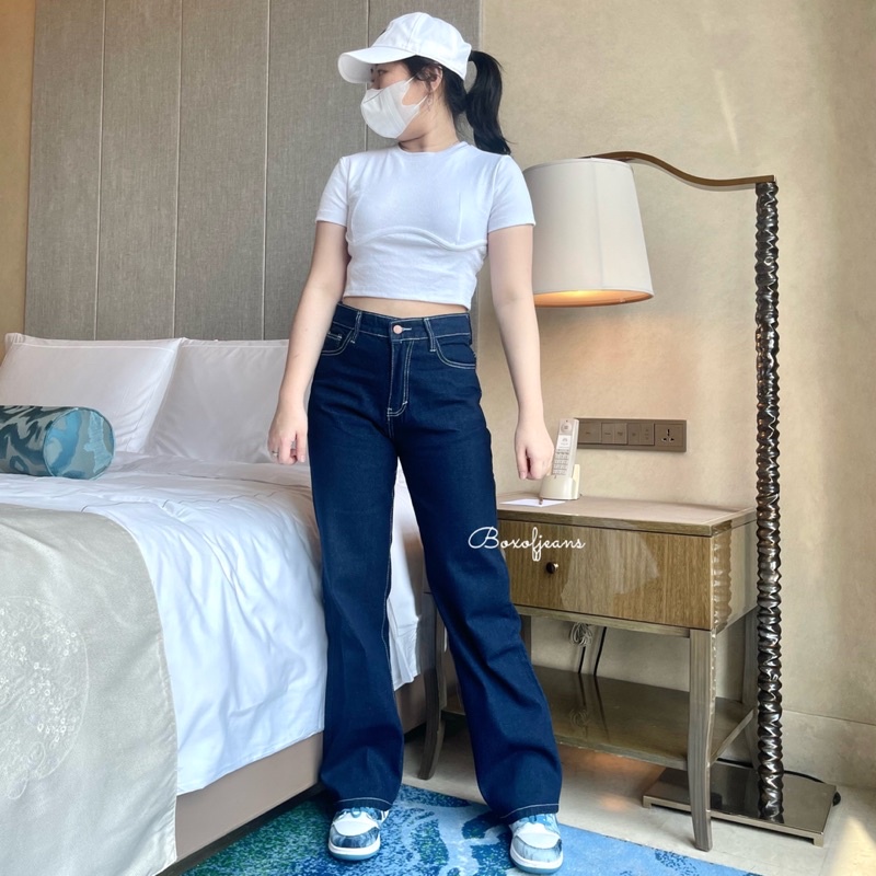 Boxofjeans - Hotty Cullote Jeans - BLUE GARMENT