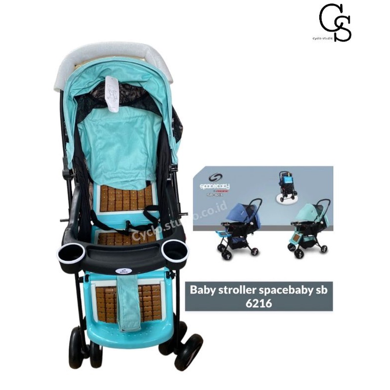 Baby stroller Kereta Dorong bayi Spacebaby SB 6216