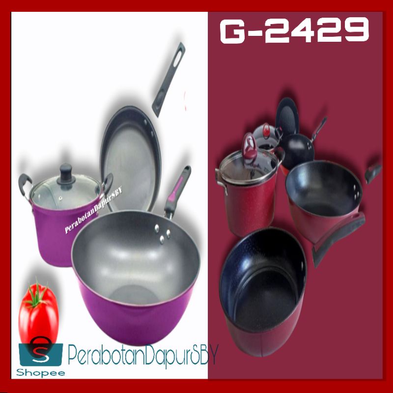 PANCI SET GSF 4PCS GSF G-2429 / GSF G 2429 / GSF G2429 / GSF G-2529 / GSF G