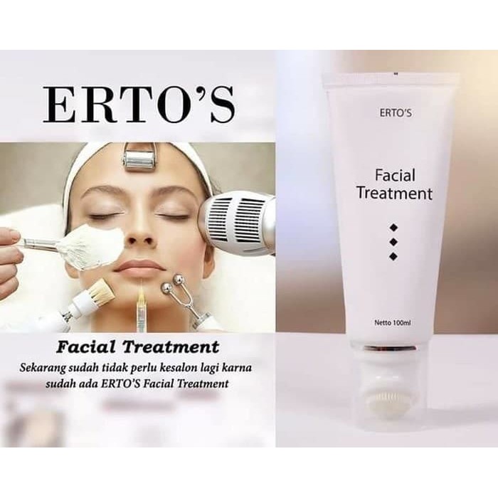 ERTOS FACIAL TREATMENT 100ML BPOM ERTOS FACIAL TREATMENT ORIGINAL