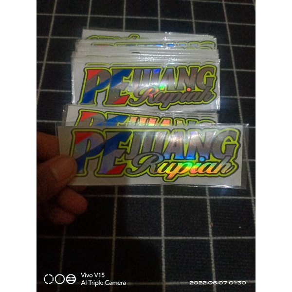 STICKER CATING PEJUANG RUPIAH