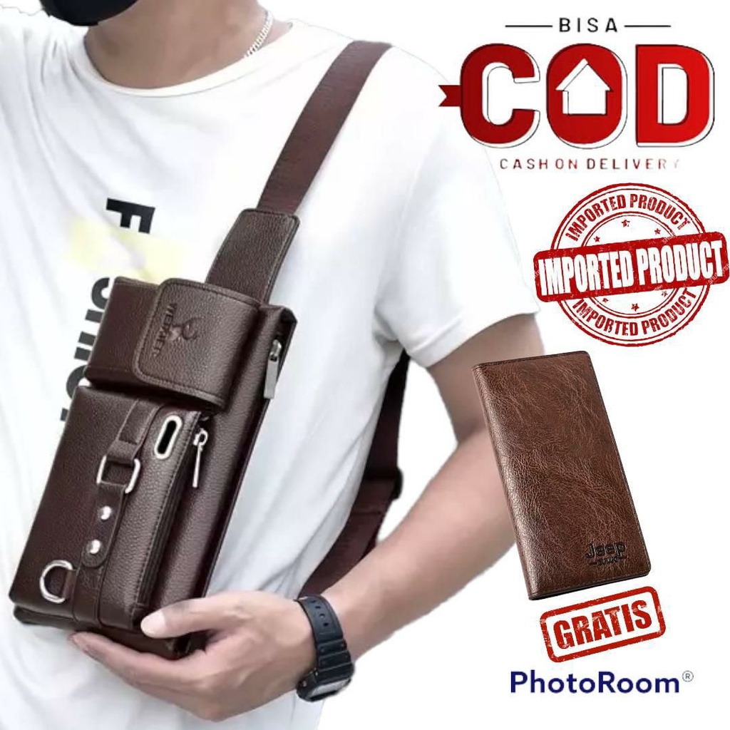 Tas Selempang Pria Kulit Asli Distro Tas Selempang Pria Kulit Asli Tas Cowok Keren Distro 2022 Tas W