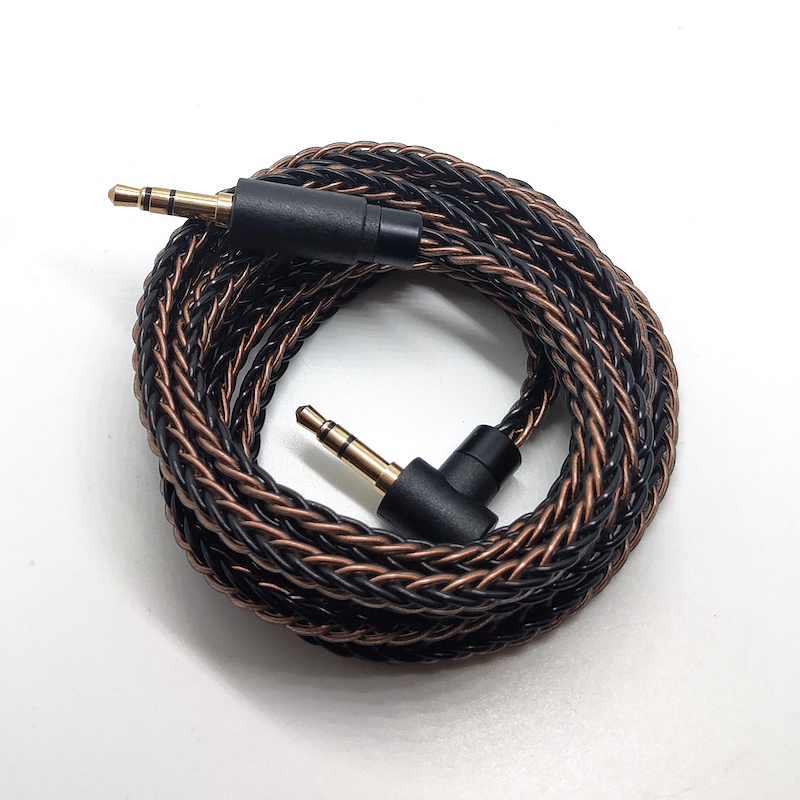 High End 1.5m Headphone Aux Audio Cable HiFi Sound Quality Jack 3.5mm