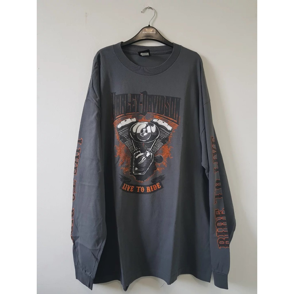 preloved bekas second garage Kaos authentic harley davidson big size