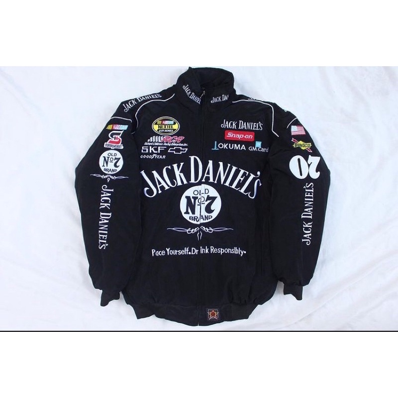 Jaket nascar Jack Daniel JH design