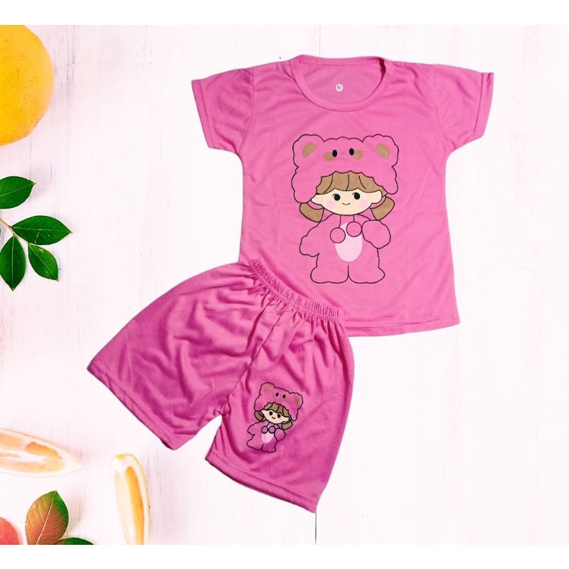 Setean anak-anak cewek/perempuan / Baju anak 0-5 tahun