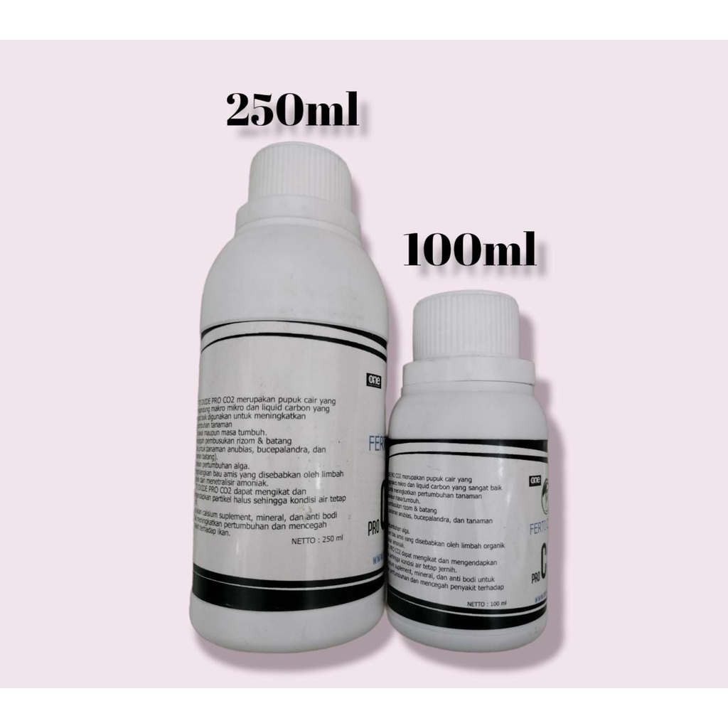 FERTI OXIDE FERTIQUA ECO CO2 FERTILIZER 100ML DAN 250ML PUPUK CAIR AQUASCAPE AQUARIUM