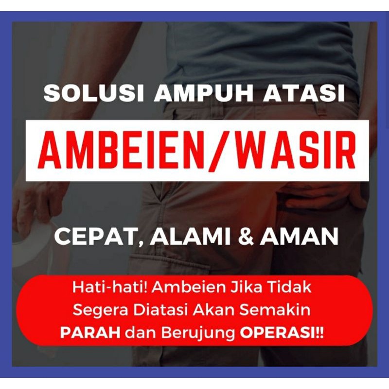 Obat Wasir HJW Obat Ambien Herbal Ampuh ORIGINAL 100% - HUAI JIAO WAN