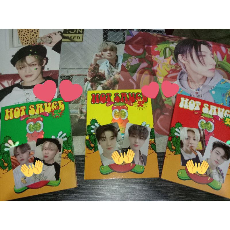 (WTT ALL TO HAECHAN) FP Folded Poster Hot Sauce Chenle Boring Chilling PC Chenle Cafe