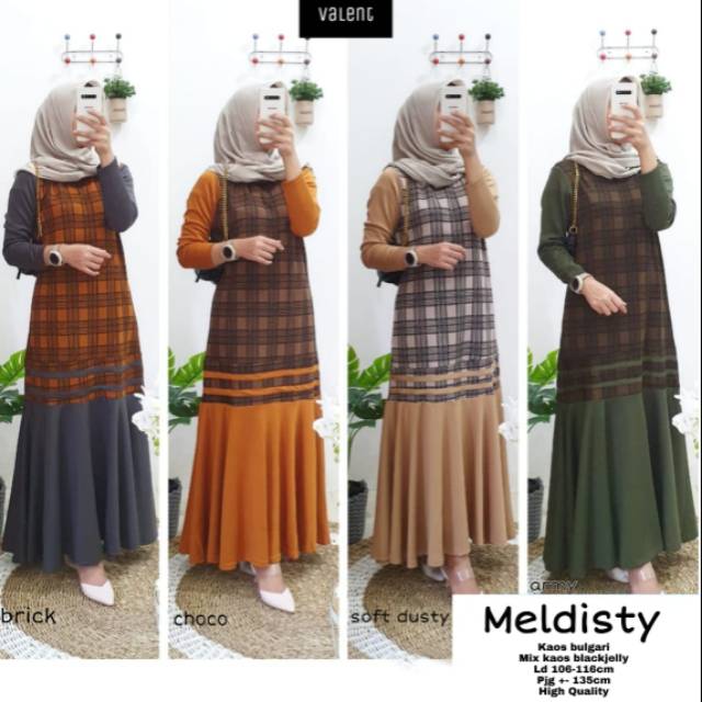 Meldisty gamis muslim by valent