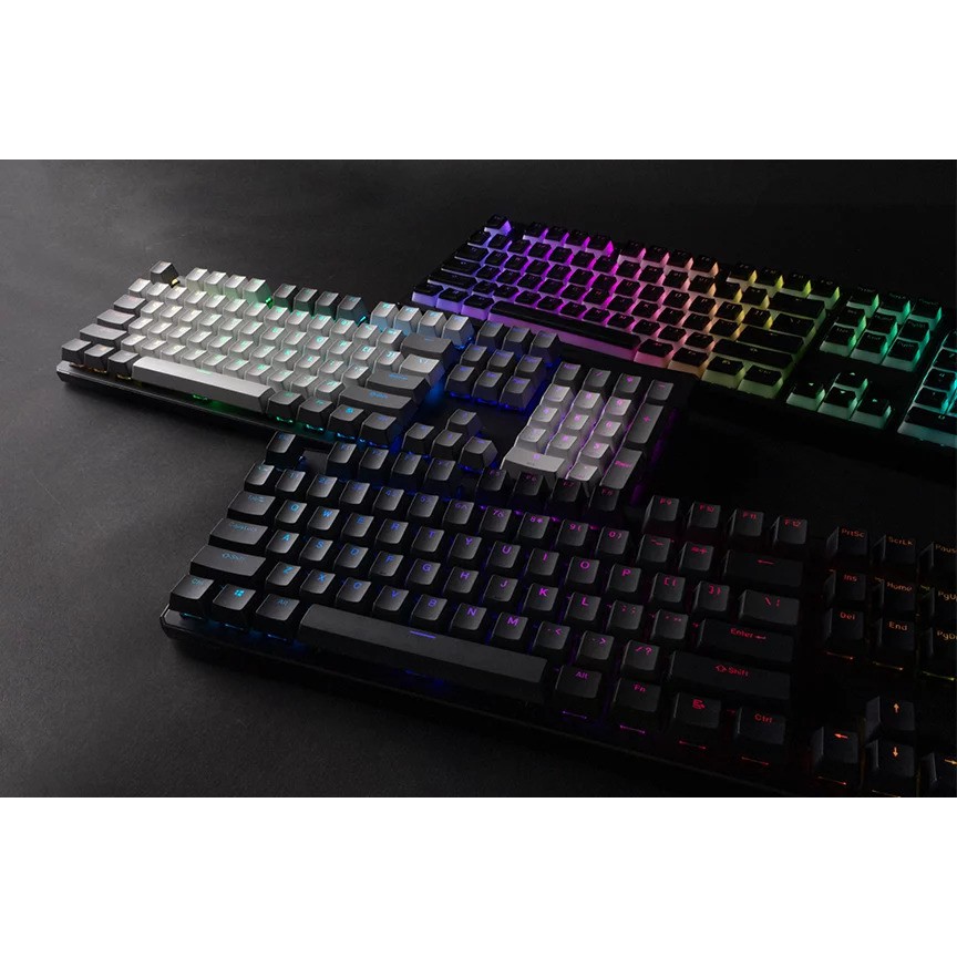 Tecware PBT Classic Double-Shot Moulded Backlit LED Keycaps Set