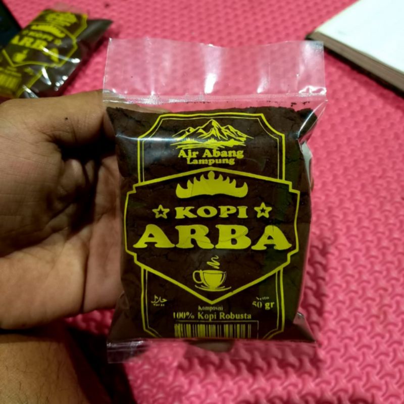 

Kopi Bubuk Murni Robusta Lampung 50 gram