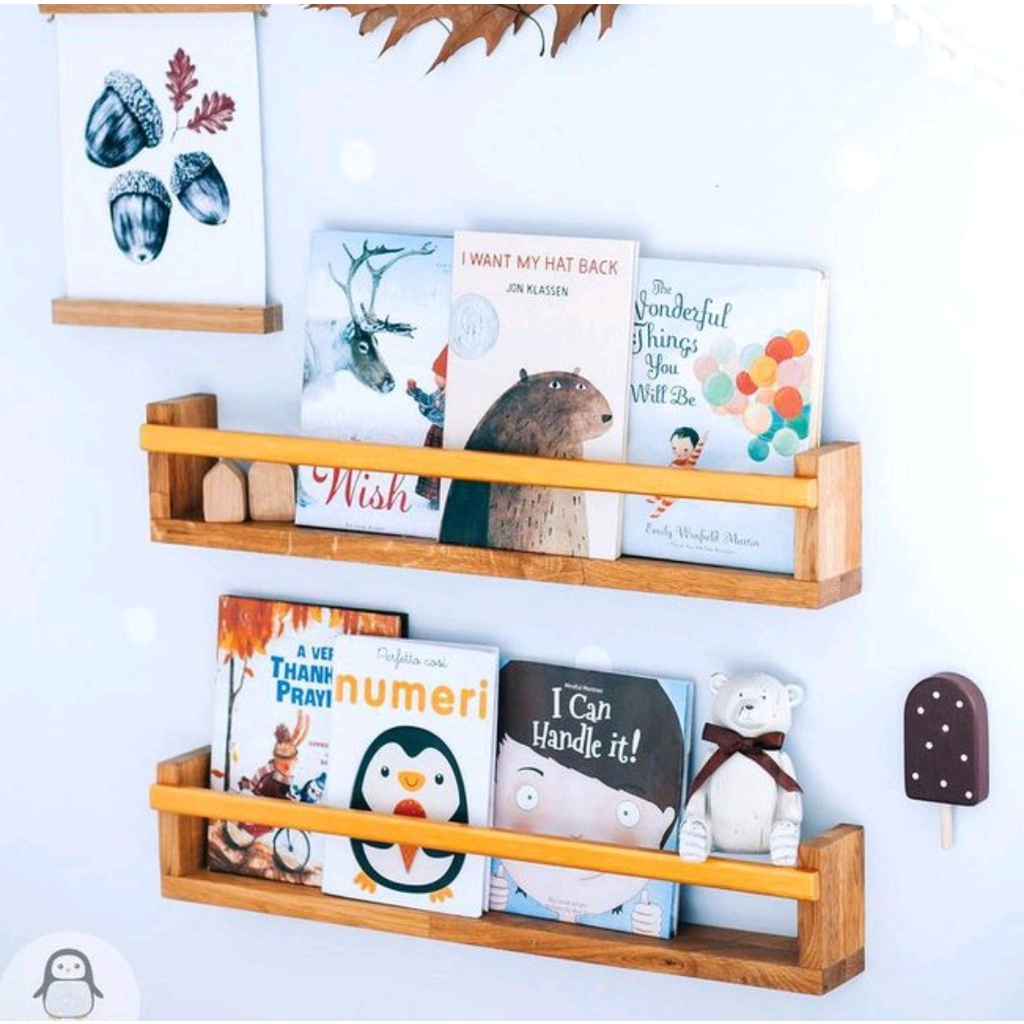 Rak Bumbu Kayu (BISA COD) / Rak Bumbu Kayu Minimalis / Rak bumbu kayu tempel dinding