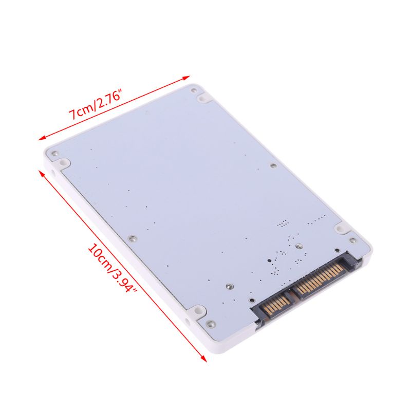 Btsg 1.8 &quot;Micro 16pin SSD Ke 2.5&quot; 22Pin HDD Adapter Converter Dengan Untuk Cas