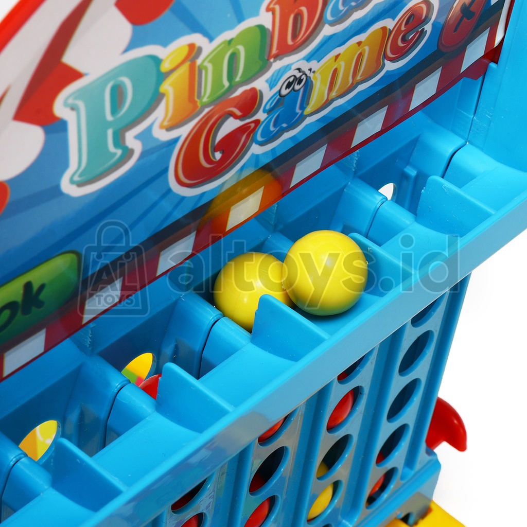 Mainan Baru Game Board Power Shot Pinball Play Set Game Pin Ball Game YG4 YG3