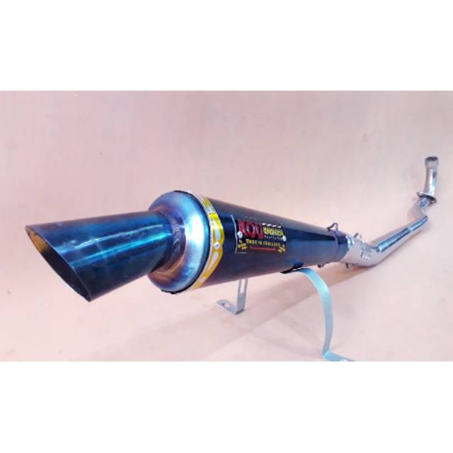 Knalpot Racing Kou Bluemoon Supra x 125, Revo, Blade, Kharisma