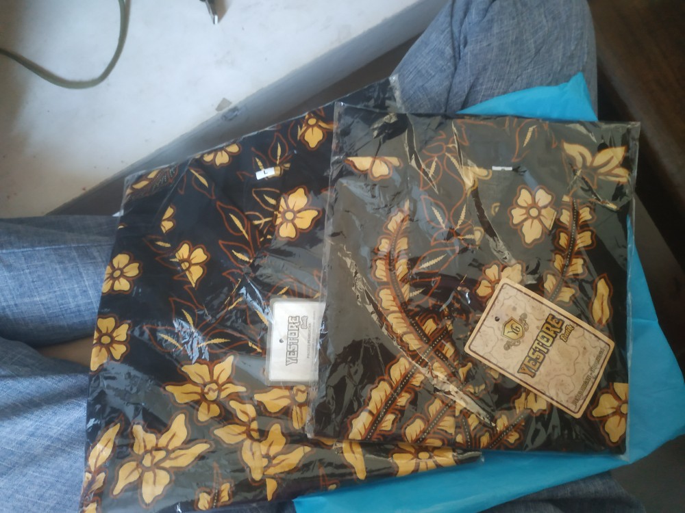 Kemeja Baju Batik Anak Laki-laki Motif Cendrawasih Sogan