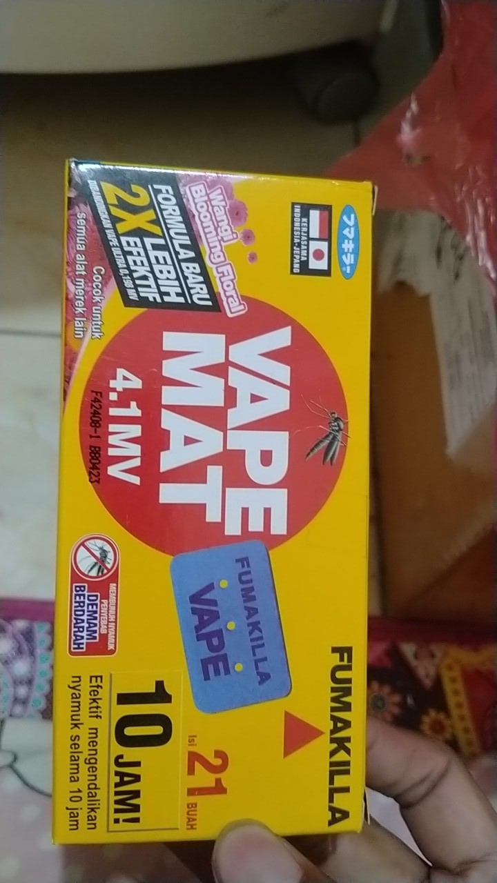 Vape Mat Obat Nyamuk & Kecoa Isi 45
