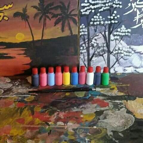

terbatas Cat lukis ekonomis Isi 10 warna Limited