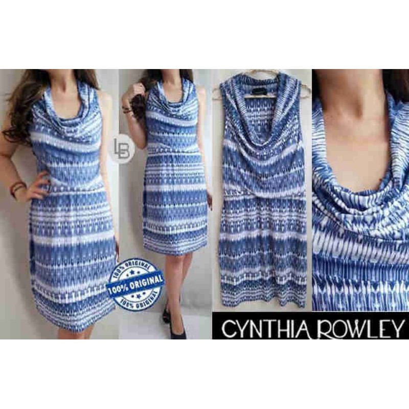 Cynthia Rowley Round Neck Dress