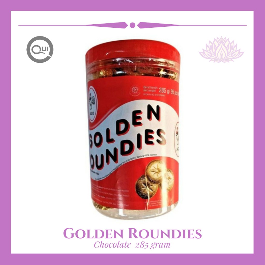 

Golden Roundies Chocolate / coklat koin 285gr