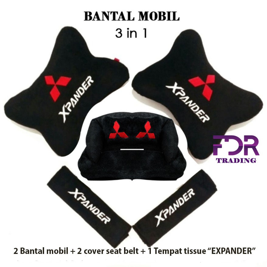 Bantal mobil Expander 3 in 1 / aksesoris bantal mobil Expander