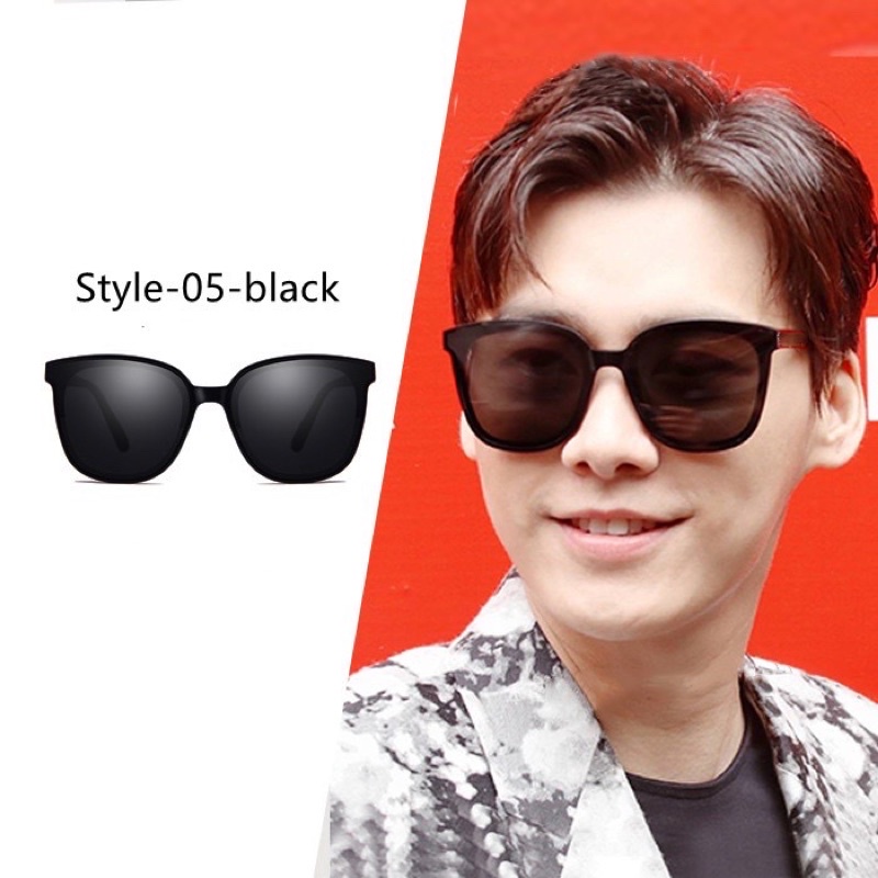 KOREAN FASHION KACAMATA BINGKAI TEBAL GM WANITA PRIA-POLOS STYLE 5