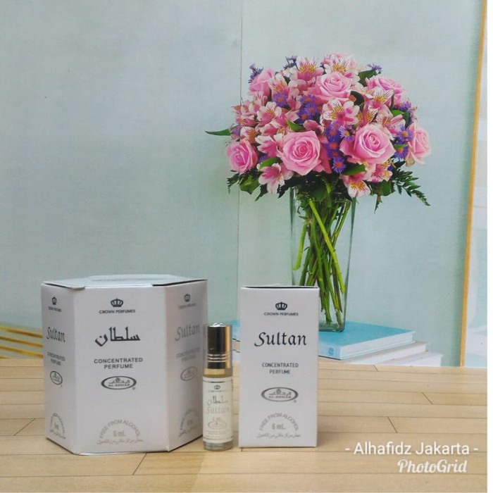 Parfum Al Rehab Sultan Ori 6pcs / Minyak Wangi Al Rehab Sultan Ori