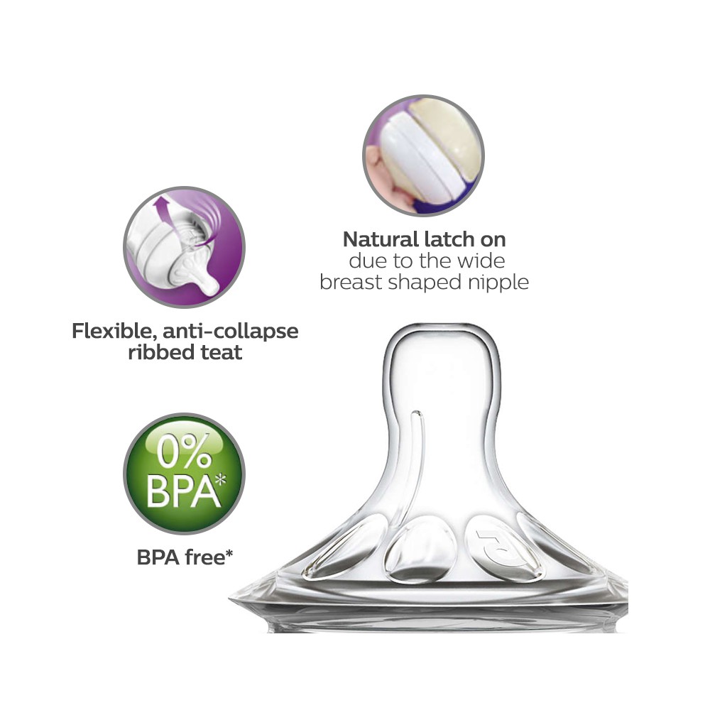Nipple Avent natural 1pcs