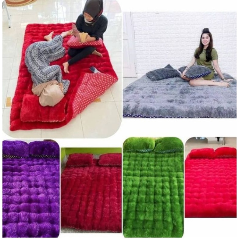 Jual surpet rasfur kasur cemol kasur gelombang cinta polos kasur murah ...
