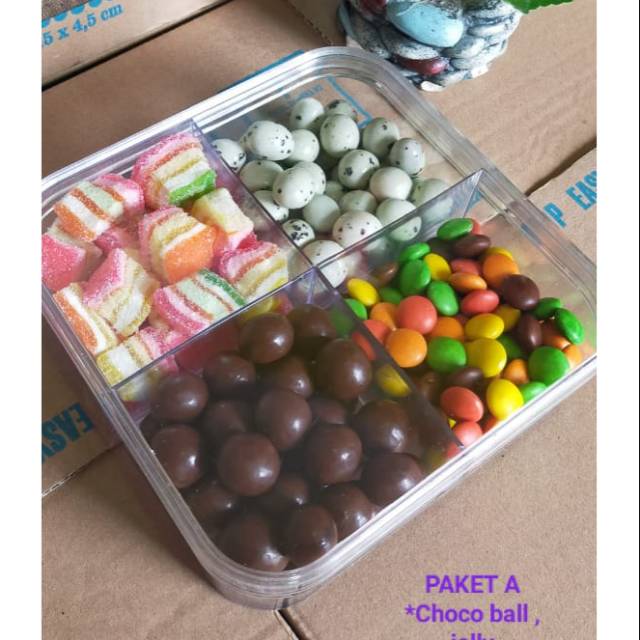 

Paket coklat Lagie kode A