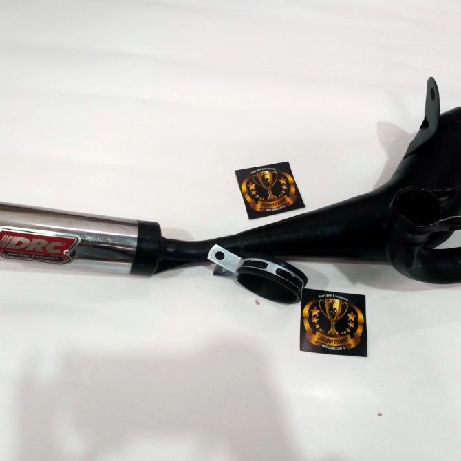 $+$+$+$+] Knalpot Crink Buang Kanan Panjang Harian Standar Vespa DRC