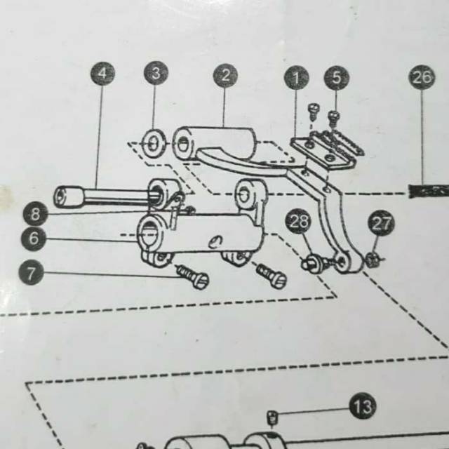 Pen Ayakan Gigi Mesin Jahit TYPICAL 22T6-001A5