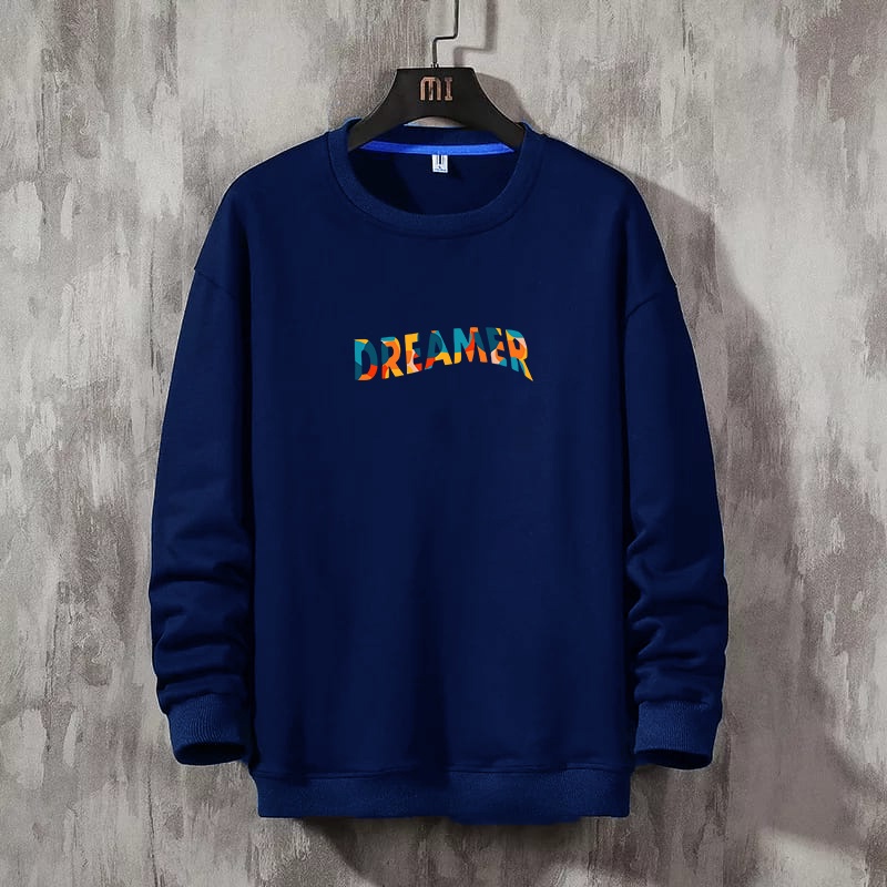 Sweater Pria DREAMER Sweater pria simpel