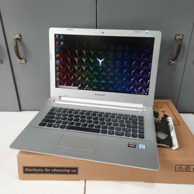 Laptop Lenovo Ideapad 500 Cor i7-6500U Ram 8GB SSD 128GB Doblevga Radeon R7 M360 2GB Keyboard backlight Gaming editing desain-4