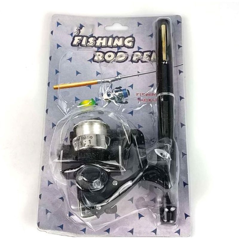 Mini Portable Extreme Pen Fishing Rod Length 1.5M