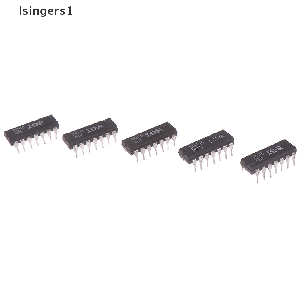 (lsingers1) 5pcs Driver IR fets IR IR2110 DIP14 Kualitas Tinggi