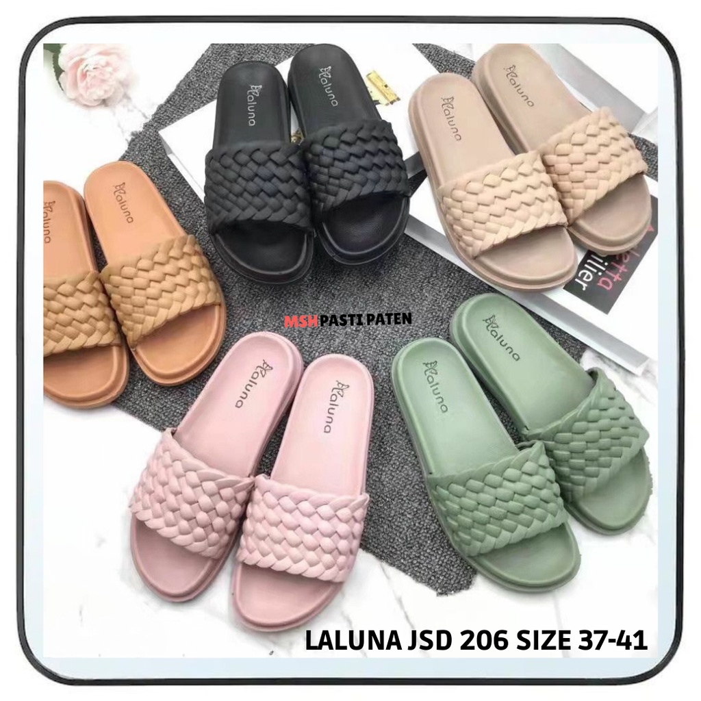 Sandal selop jeli impor perempuan terbaru Sandal karet wanita size 37-41