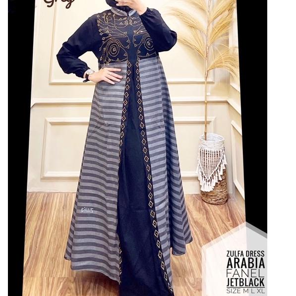 New Replika Hikmat Premium/Zulfa Dress/ Hikmat KW / Hikmat Replika / Gamis Hikmat
