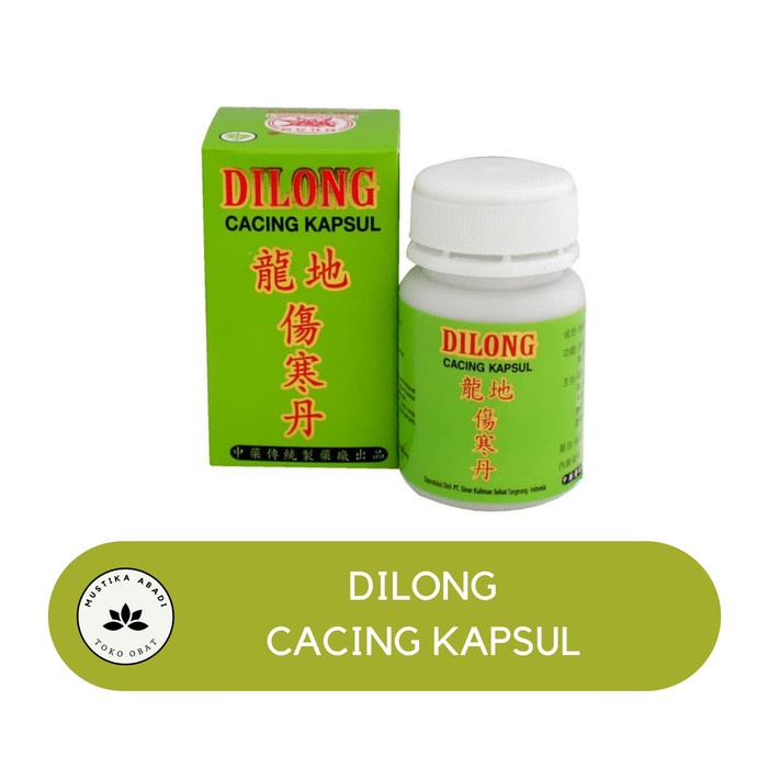 Dilong Obat Cacing Kapsul Isi 20