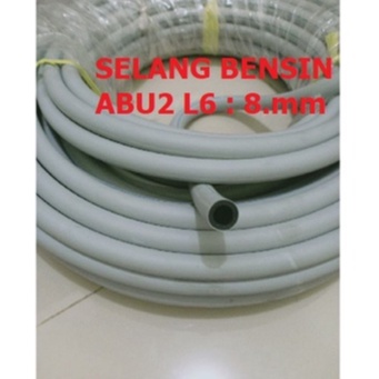 SELANG BENSIN ABU Abu diameter  L8mm &amp; L6mm