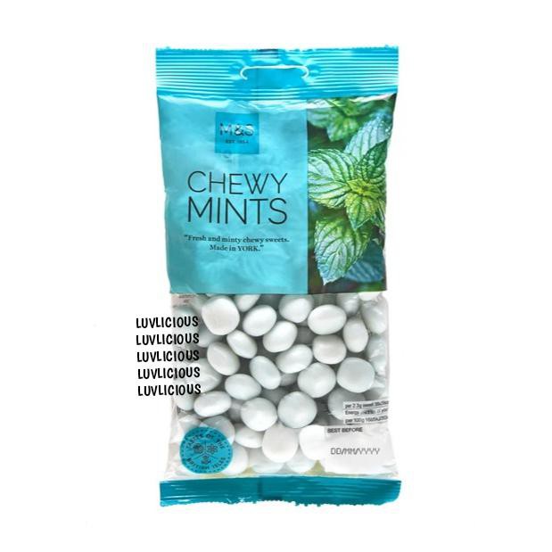 

M&S MARK MARKS & AND SPENCER CHEWY MINTS CANDY PERMEN MINT