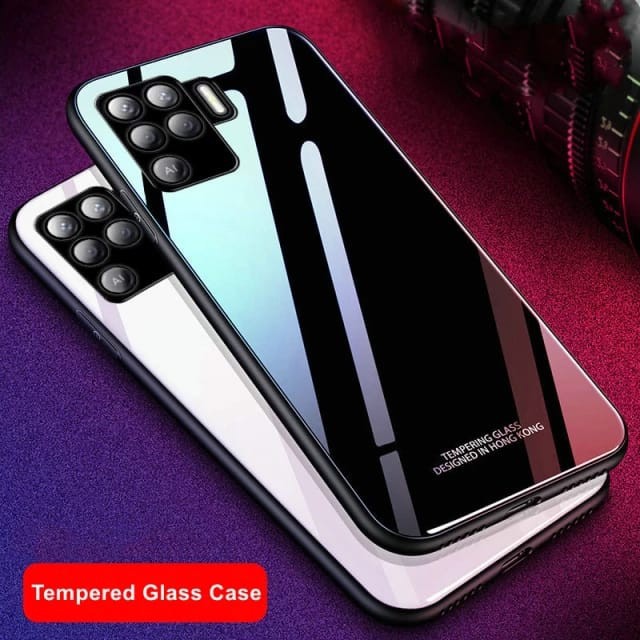 OPPO RENO 7 Z 7Z 5G RENO 6 4G 5G RENO 5 RENO 5F 4G 5G PREMIUM GLASS CASE SOFT COVER