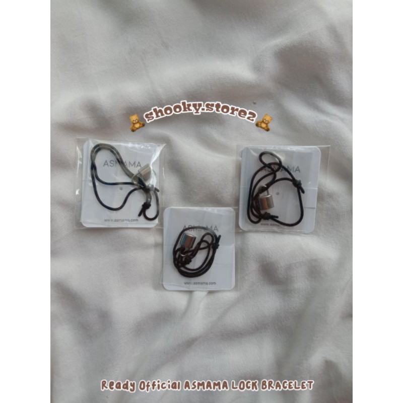 [READY STOCK] V(TAEHYUNG) ORIGINAL ASMAMA LOCK BRACELET