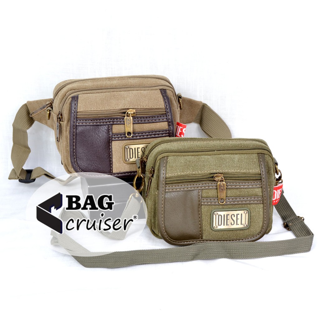 BAGCRUICERACC - Tas Waistbag Pria Tas Waistbag Import 76009/ 7602-3